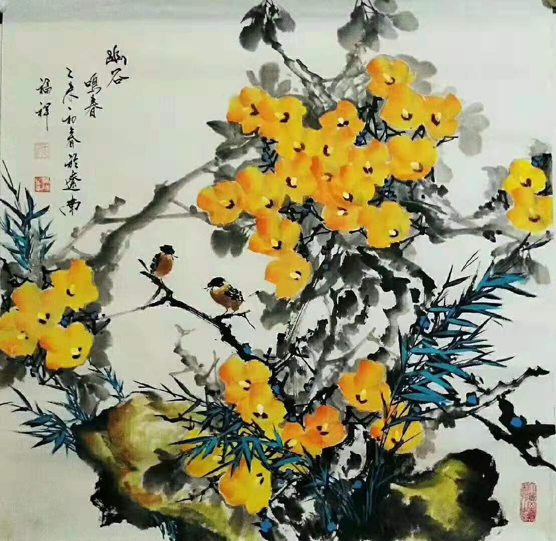 辽宁画家沈福祥的写意画作欣赏