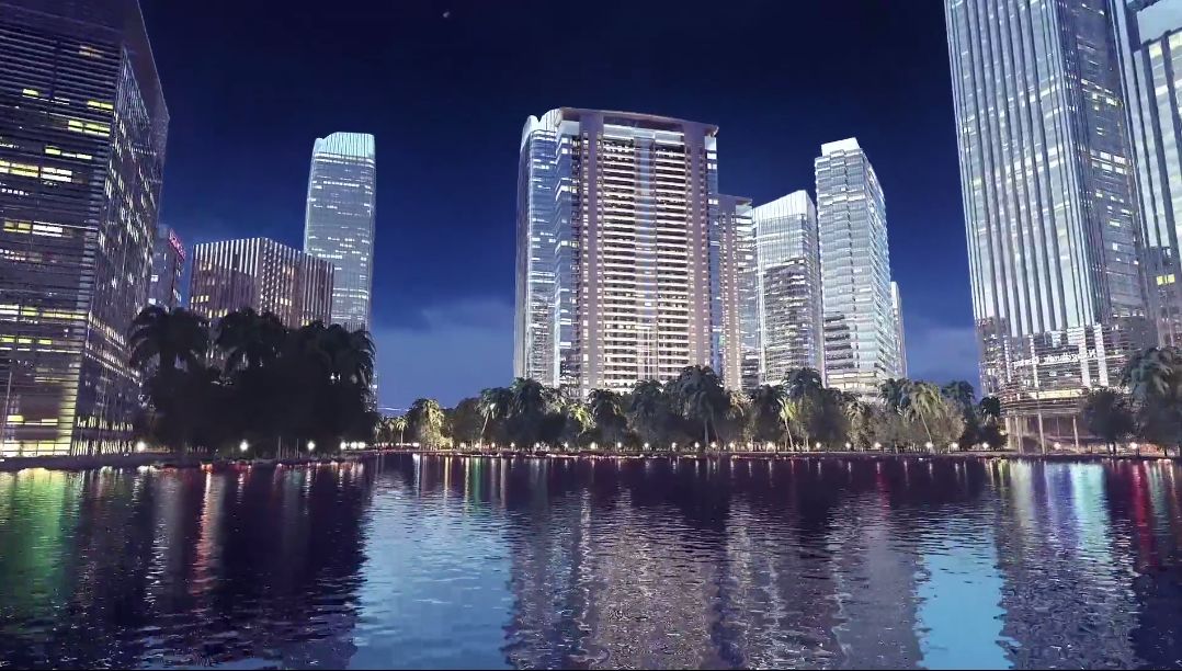 东海岸新城明园广场打造世界级海岸商务集群