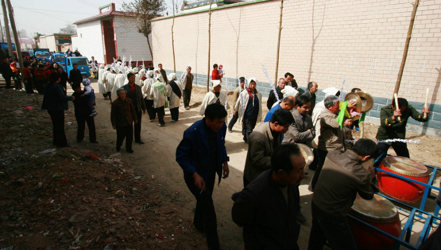 河北宁晋县二叔葬礼图片随拍_沉疴