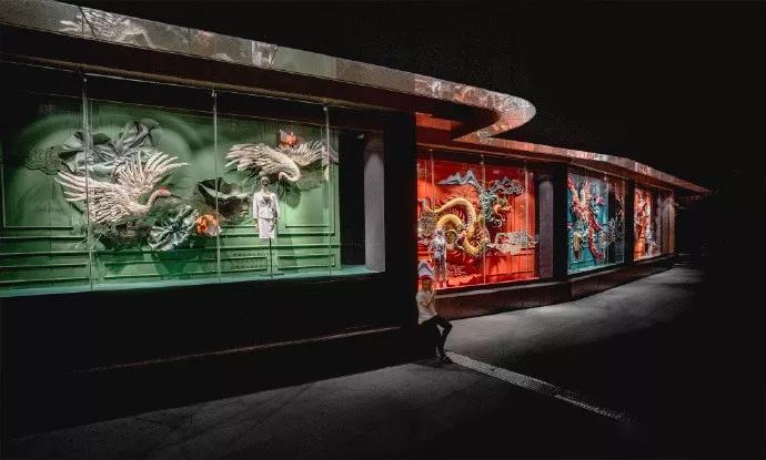 鸿蒙现世这些中国风的橱窗让人惊艳