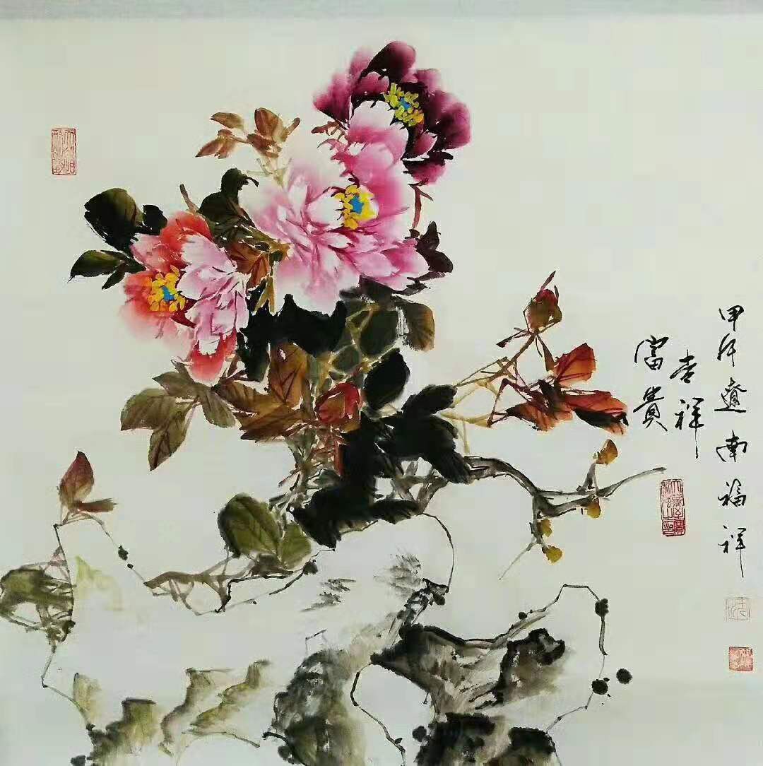 辽宁画家沈福祥的写意画作欣赏