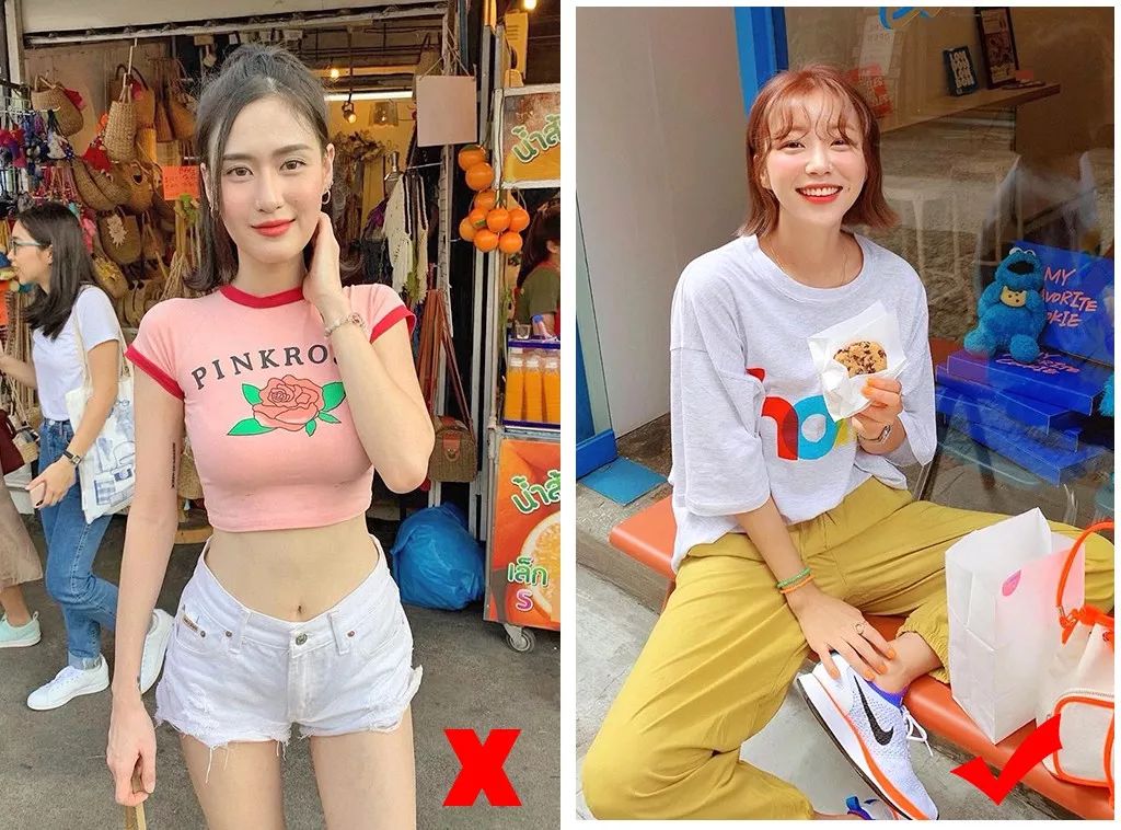 大胸mm没烦恼这样穿不会虎背熊腰