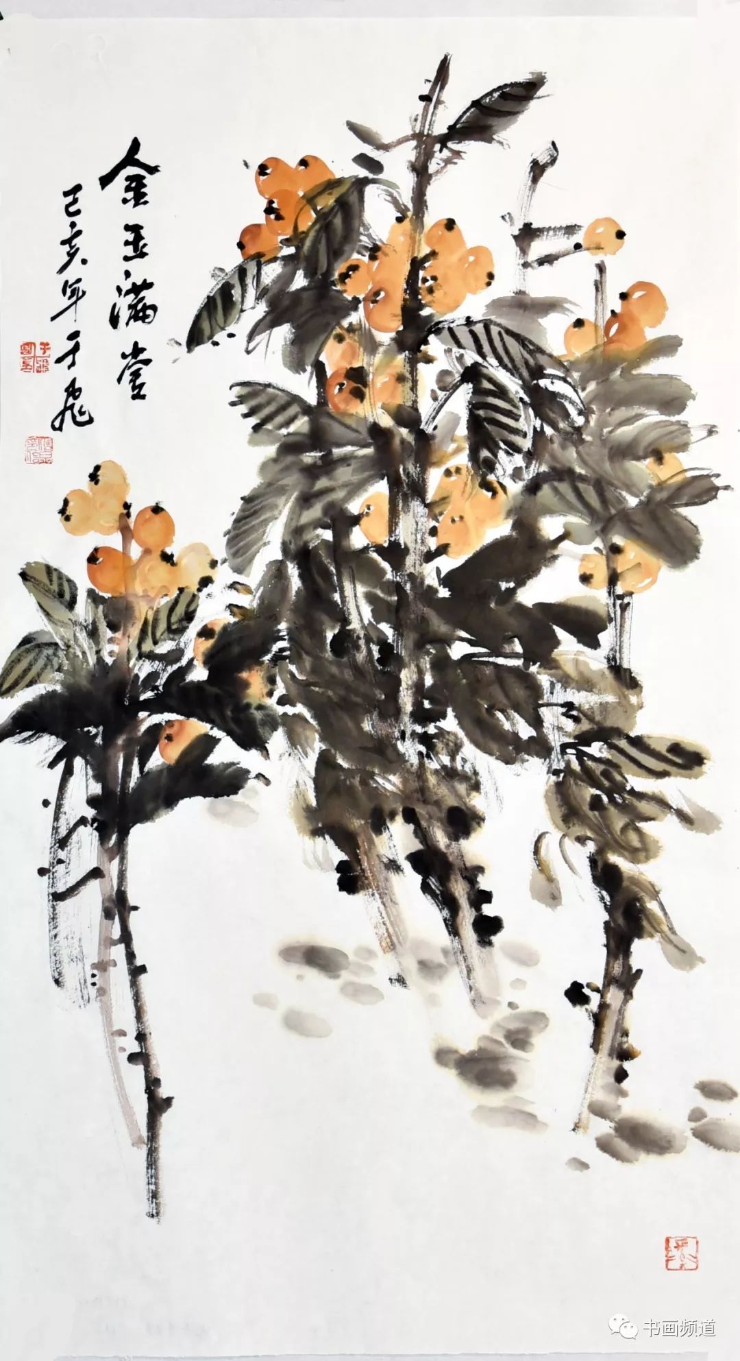 笔墨沧润浓淡有致国家一级美术师于飞