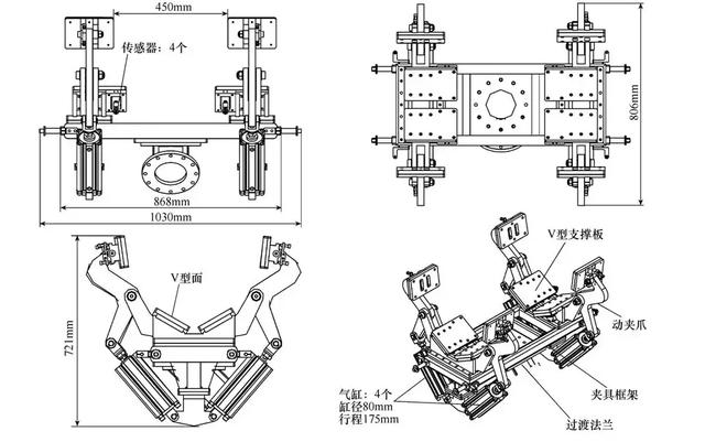 气体绝缘金属封闭开关设备拆装系统的夹具设计及其应力分析