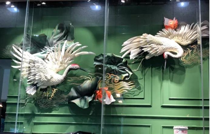 鸿蒙现世这些中国风的橱窗让人惊艳