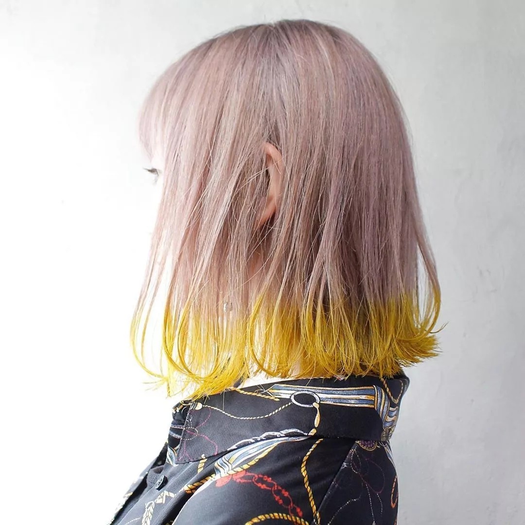 有一种美叫"裙摆染"!