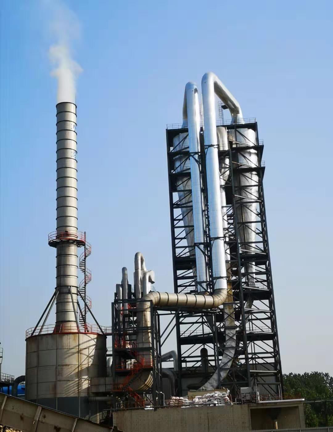 采用上述工艺的绿洲森工(淮南)有限公司干燥尾气处理工程已稳定运行