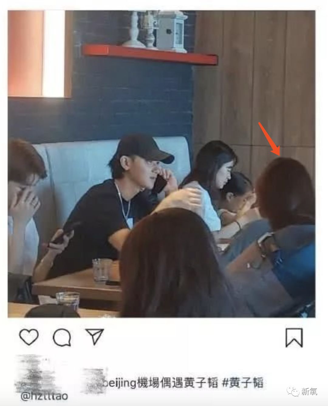 黄子韬被韩国网红脸泡到了女方ins猛发恋爱同居石锤