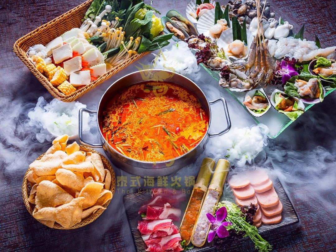这么热酸爽的泰式火锅吃起99元抢168的欺头