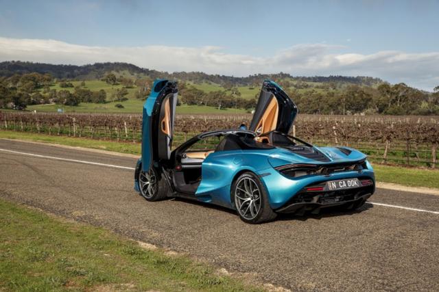 迈凯伦720s美图无法掩藏的敞篷之美