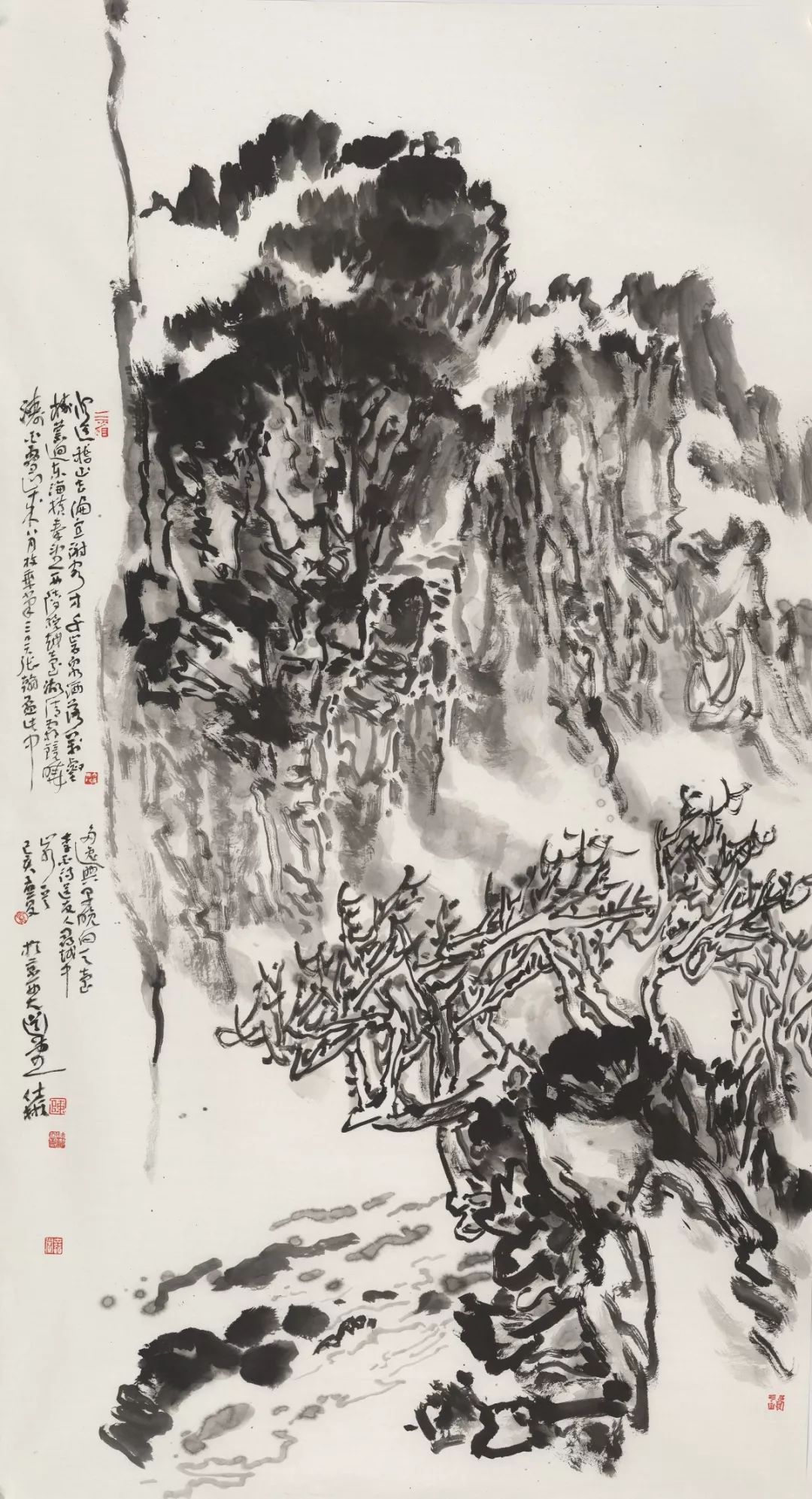 原创有胆 有识 有力 有度 ——陈仕彬山水系列作品欣赏