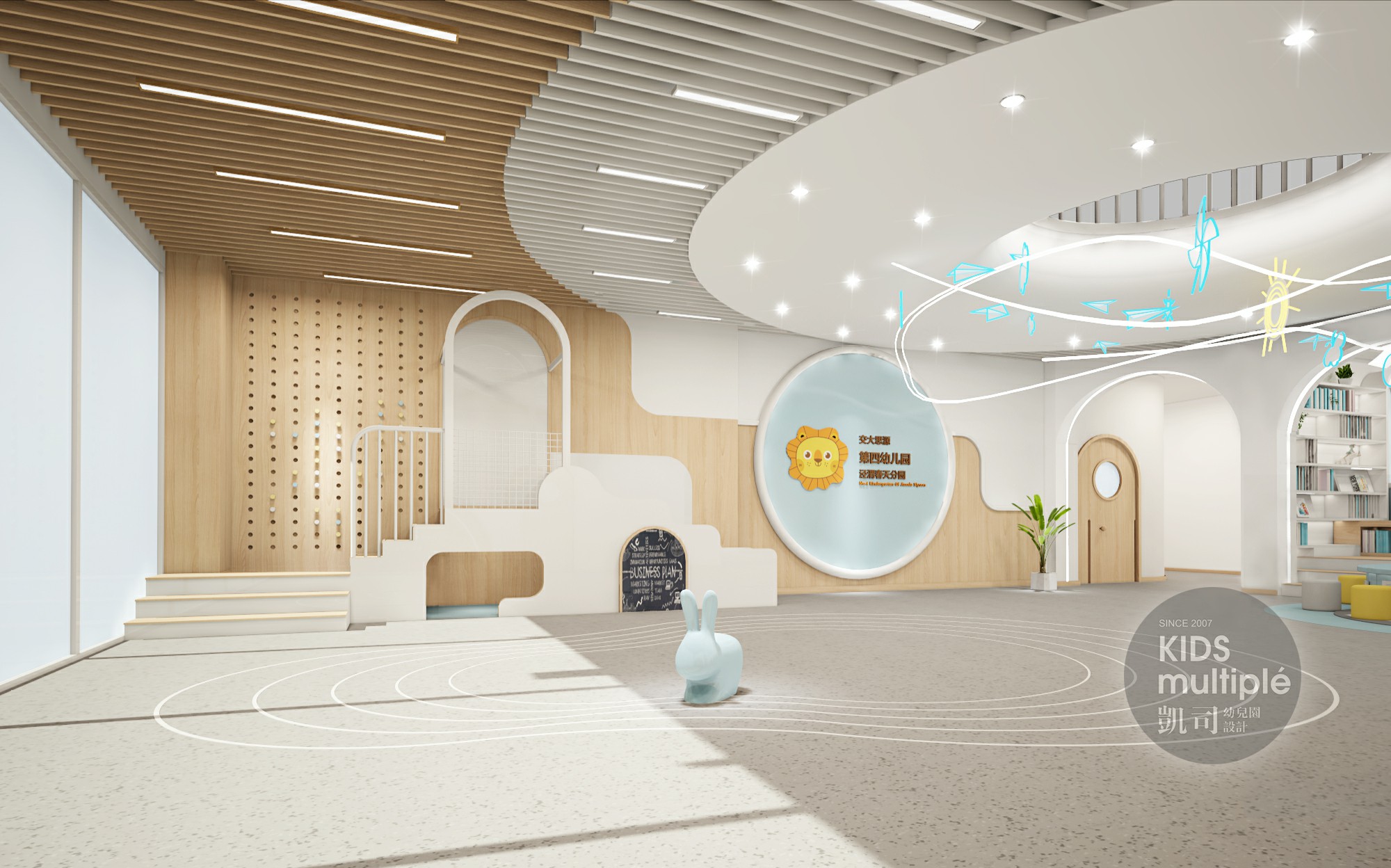 经典幼儿园设计案例分享|泾渭春天幼儿园