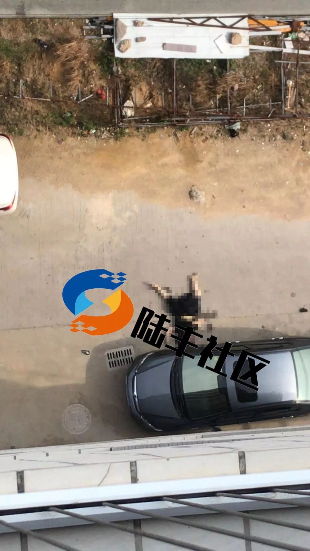 下午陆丰某花苑疑似有一名女子坠楼