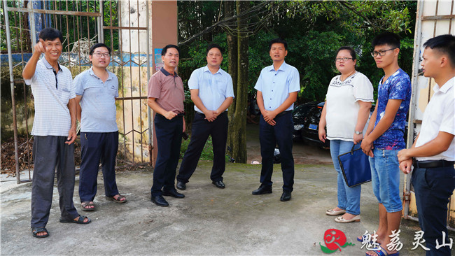 丁奇远陈明宇到武利镇指导软弱涣散党组织整顿工作