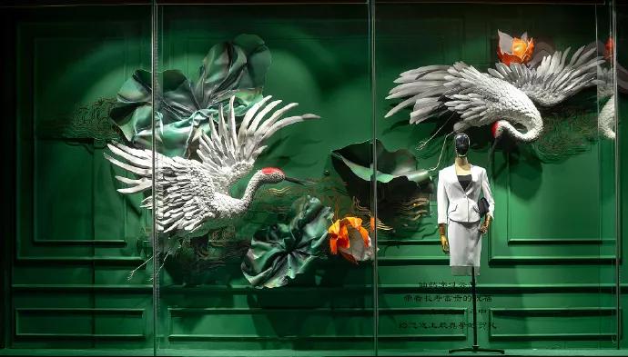 鸿蒙现世这些中国风的橱窗让人惊艳
