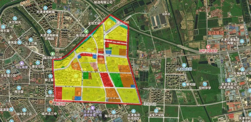 配套方面,该区域现有咸水沽第二中学和咸水沽第七小学,以及3处菜市场