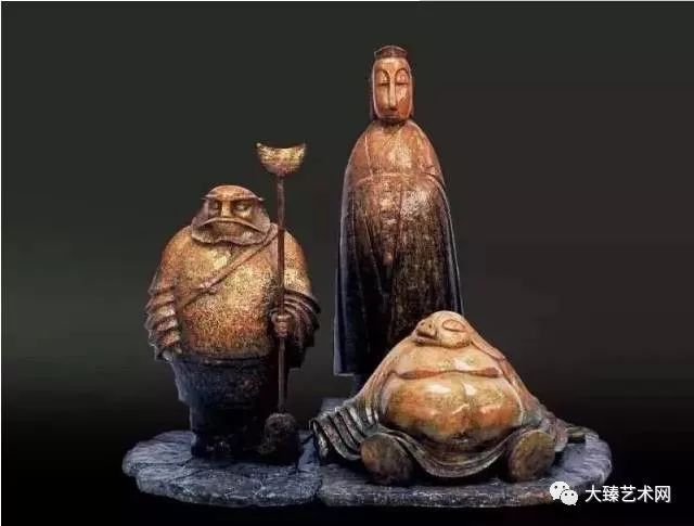 雕塑大师庄南鹏在材质本身中挖掘属于材质的艺术魅力