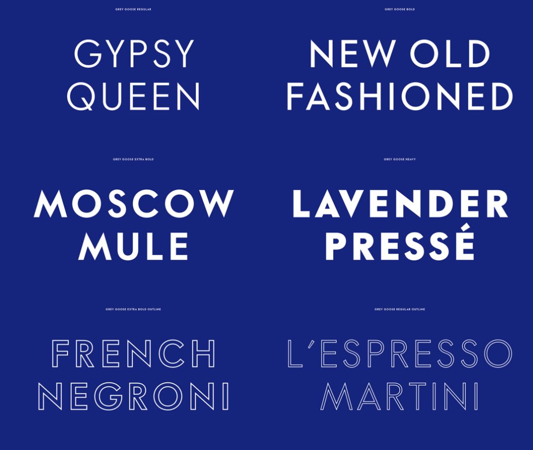 设计品牌greygoose品牌形象升级设计