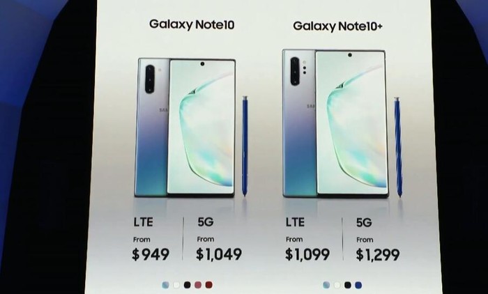 三星note10国行版现身安兔兔数据库跑分成绩惊人