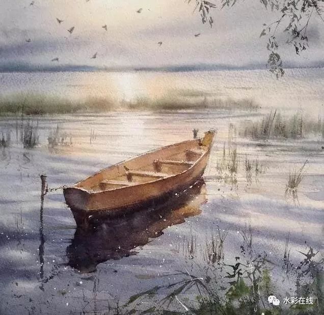 国外水彩画家galina02gomzina水彩作品赏析