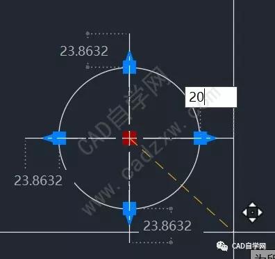 cad中心线还可以这样标注小技能你get到了