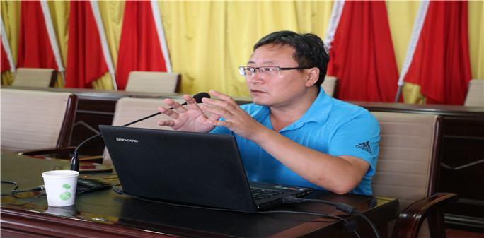 2019年山东省全民健身志愿宣讲活动走进阴平_马国栋