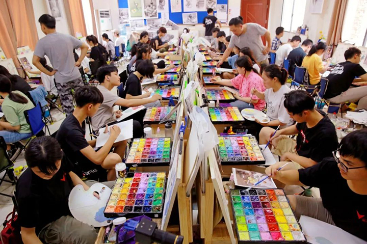 盛夏时光励学笃行〡美术专业集训纪实