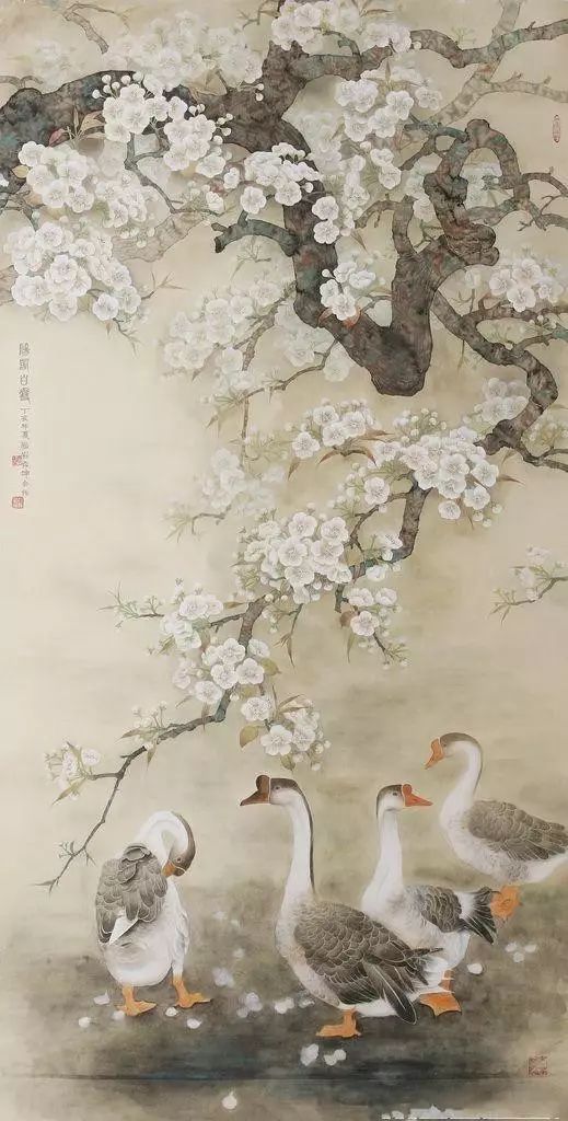 主要体现砀山地域特色,作品体裁多以"梨花,酥梨,荷花,梧桐花"为主