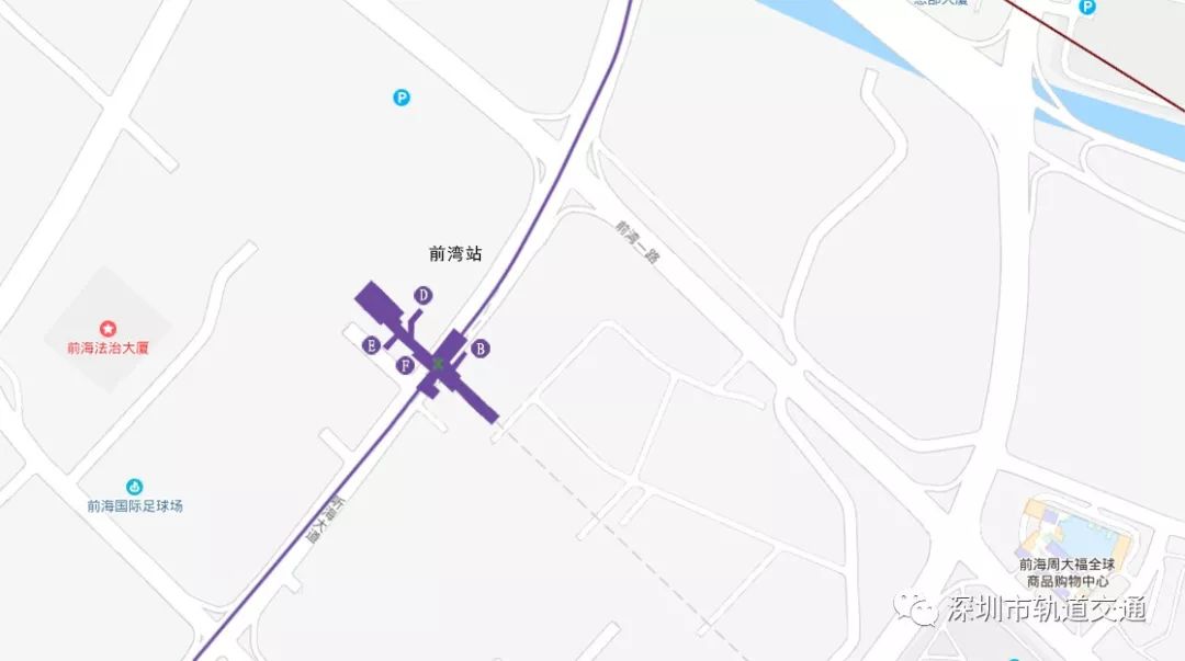 地铁5号线南延线前湾站来了预计下月底开通哪个出口离你最近