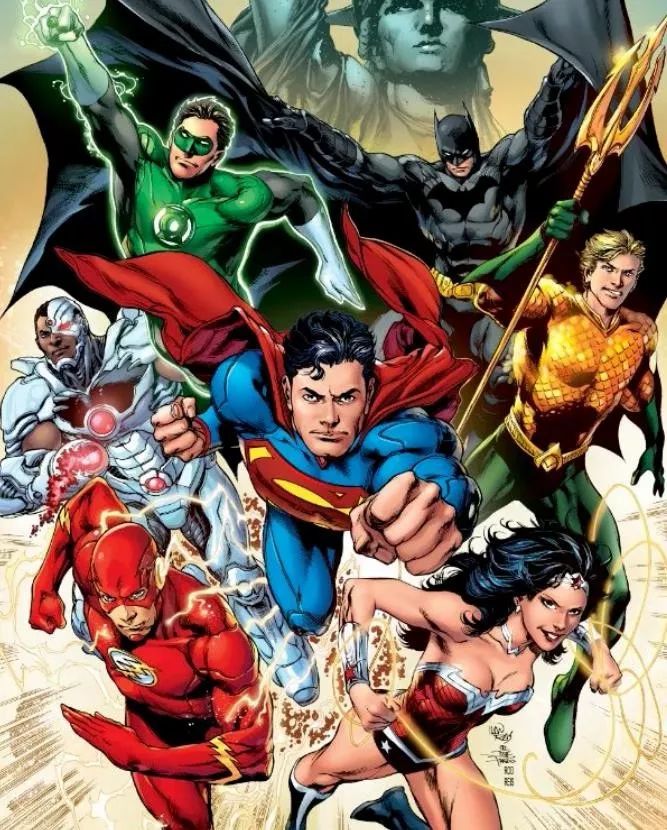 和dc漫画中的正义联盟的七巨头是如出一辙