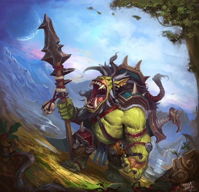 热血传奇:传奇的故事背景,经典半兽人之战!