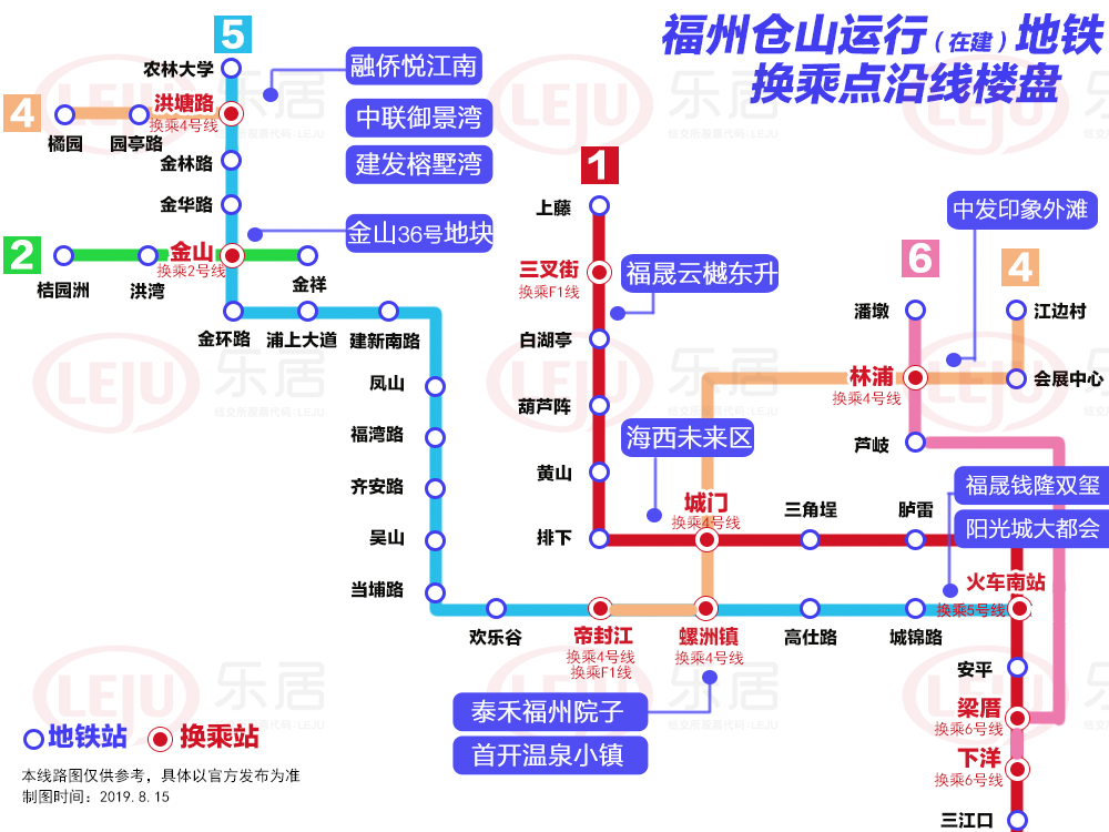 6969當前,福州地鐵除了已開通的1號線,2號線,還有在建的地鐵4號線