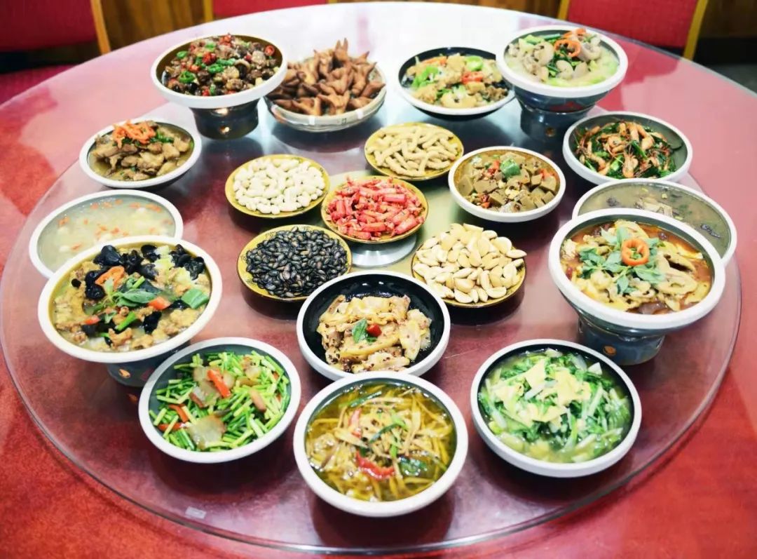 罗山朱堂喜子饭乡村旅游新名片