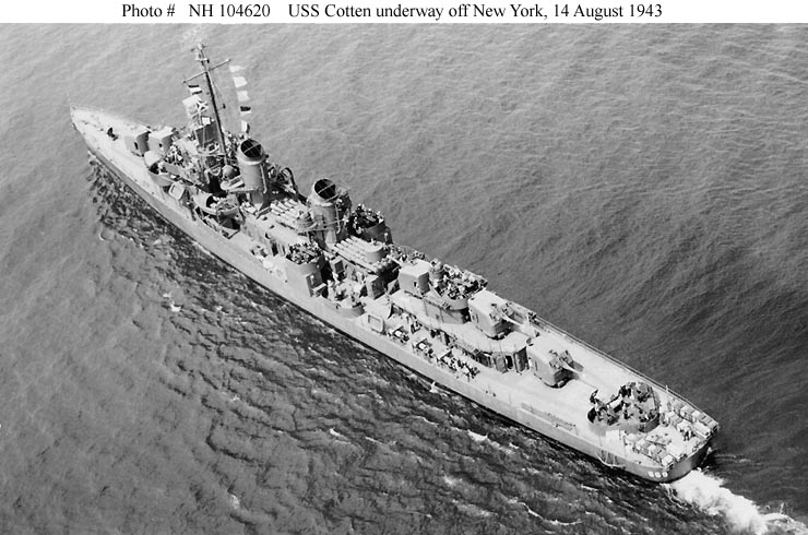 科腾号利斯康姆湾号雷德福号