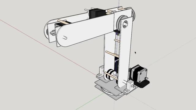 自制小型桌面六轴机械臂教程1
