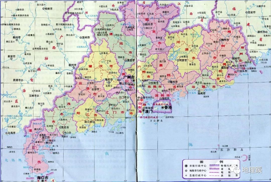 澳門特別行政區接壤西南部雷州半島隔瓊州海峽與海南省相望全境位於