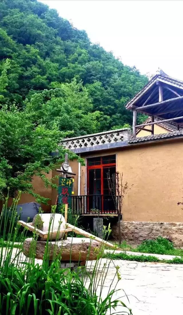 洛阳最西部的山区海拔1200米八月盖棉被景色特别美