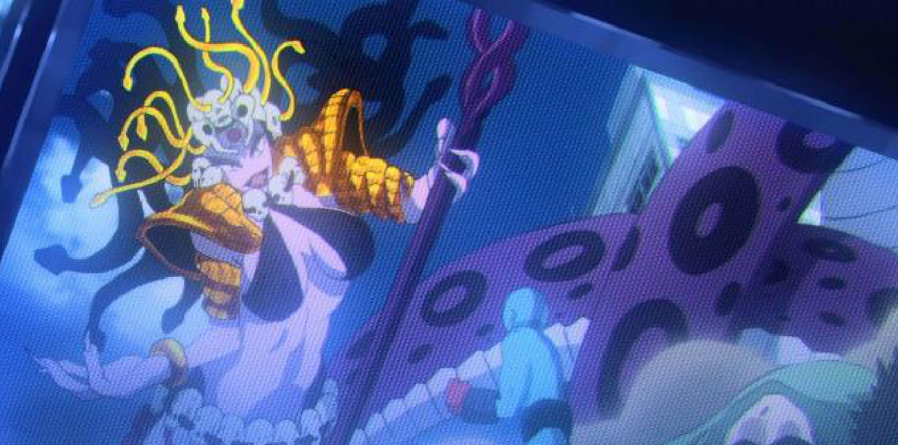 最后的眼力鬼,鬼级怪人,这个眼力鬼看上去十分像美杜莎,一样的拥有蛇