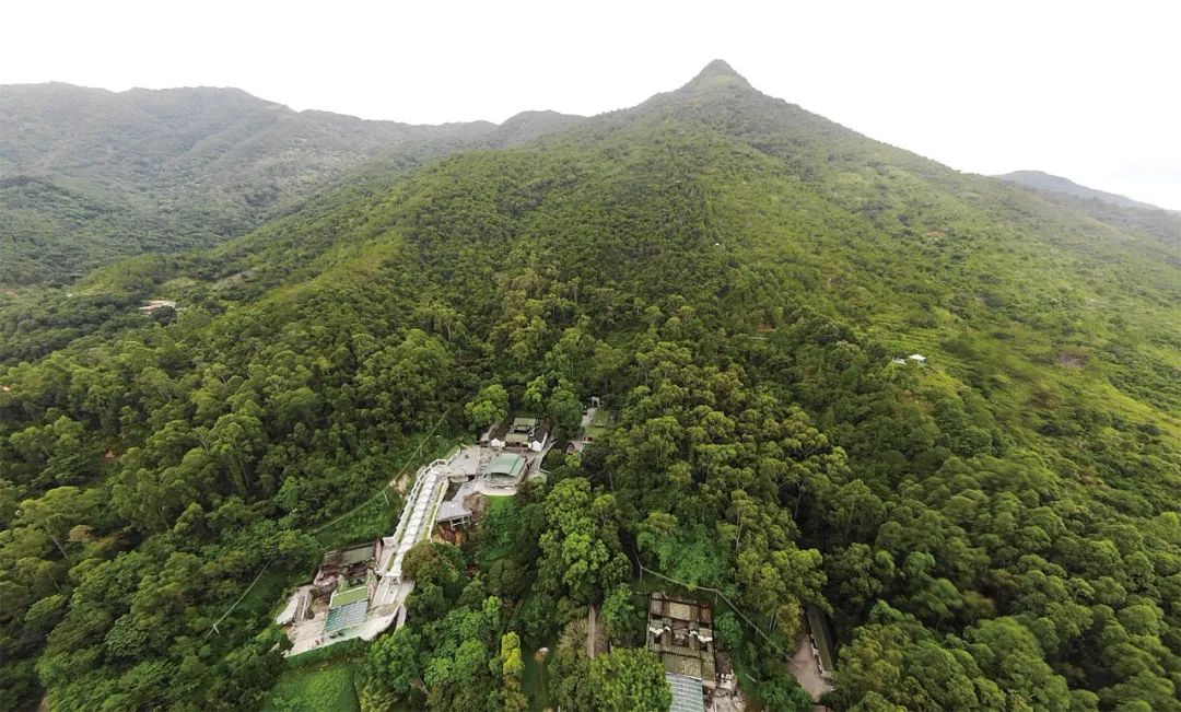 每日一景惠东九龙峰谭公庙