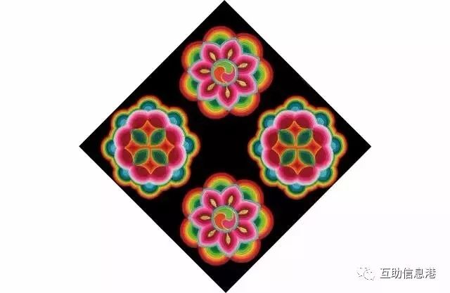 土族盘绣针尖上的传奇绣出来的惊艳