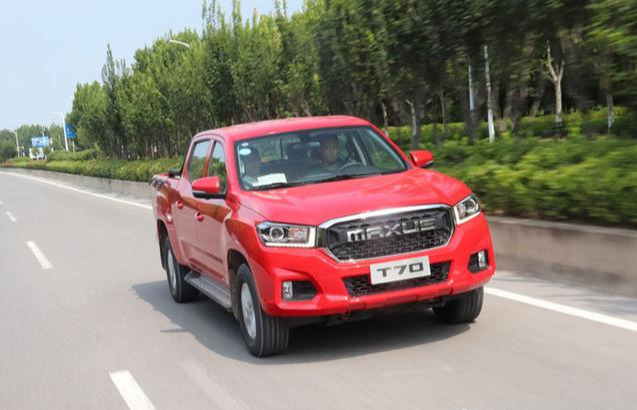 上汽maxust70首试首款国6b柴油皮卡率先抢滩登陆