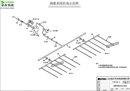 肥城(特钢集团)桃树滴灌项目水肥一体化实施