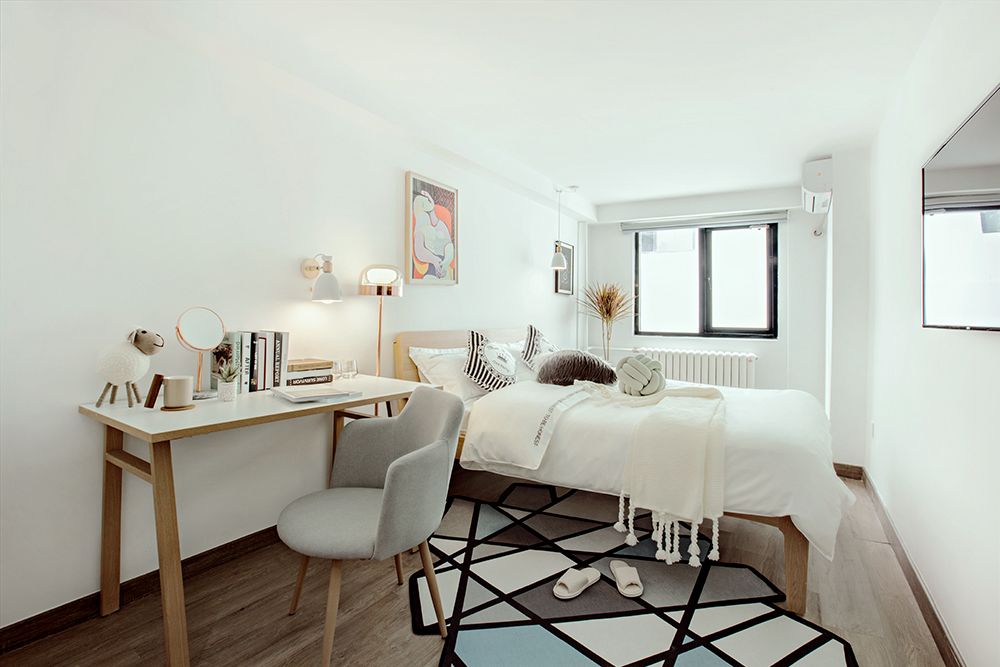 使馆区中的小清新探秘自如首家新风系统公寓丨睿和研究