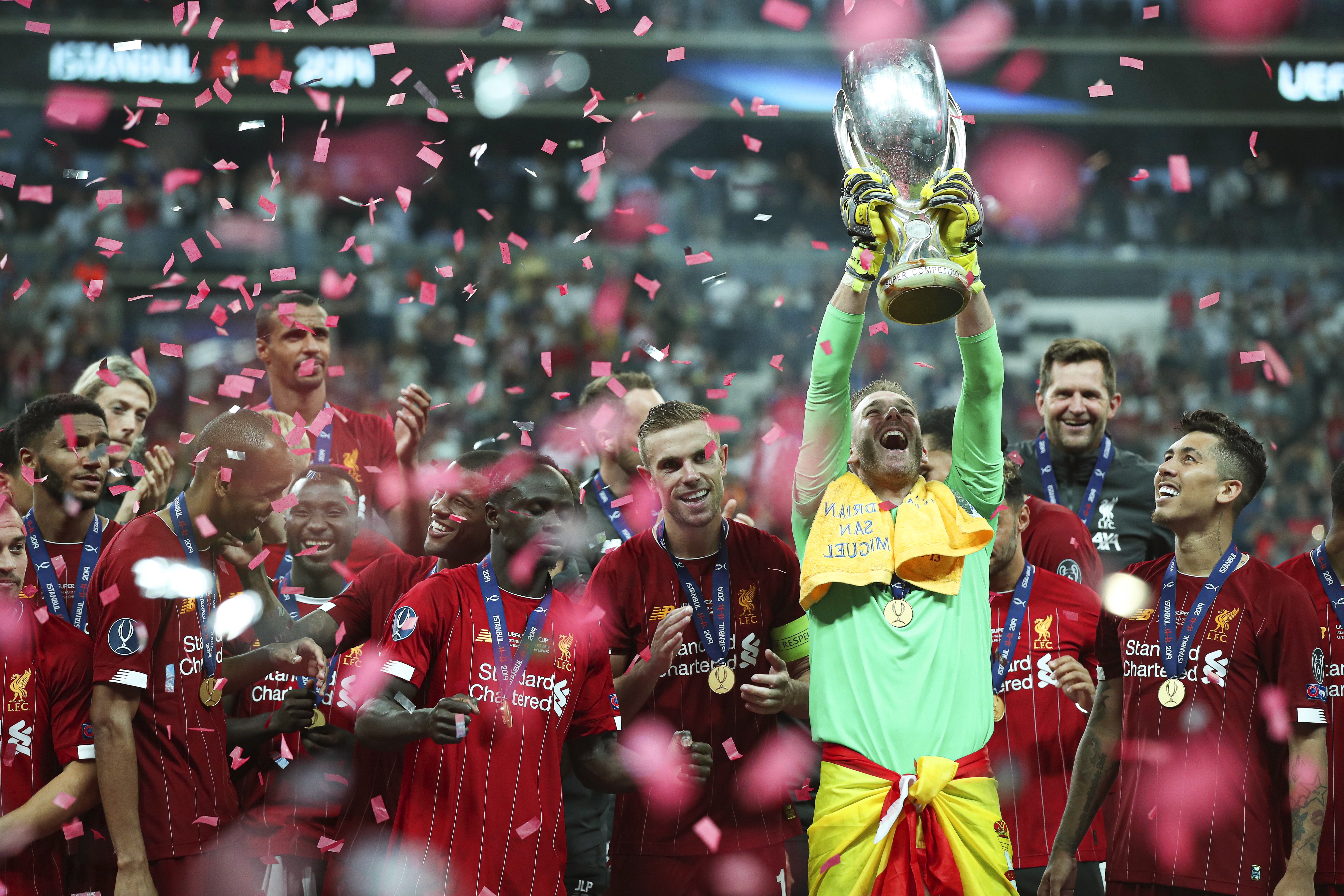 足球欧洲超级杯利物浦胜切尔西夺冠
