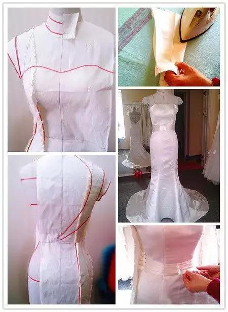 超完整婚纱的制作方法,不看别后悔