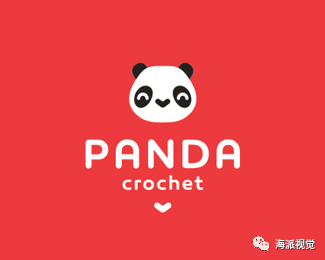 logo设计熊猫元素logo创意标志设计