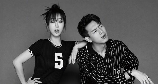 杨紫李现受邀拍杂志童颜夫妇同框摆拍cp感强十分养眼