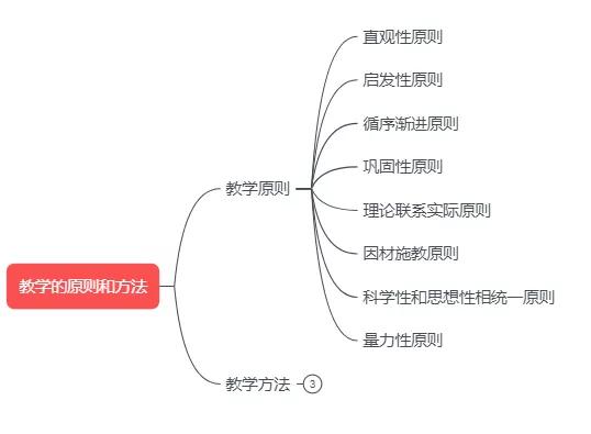 直观性原则,启发性原则,循序渐进性原则,巩固性原则,理论联系实际原则