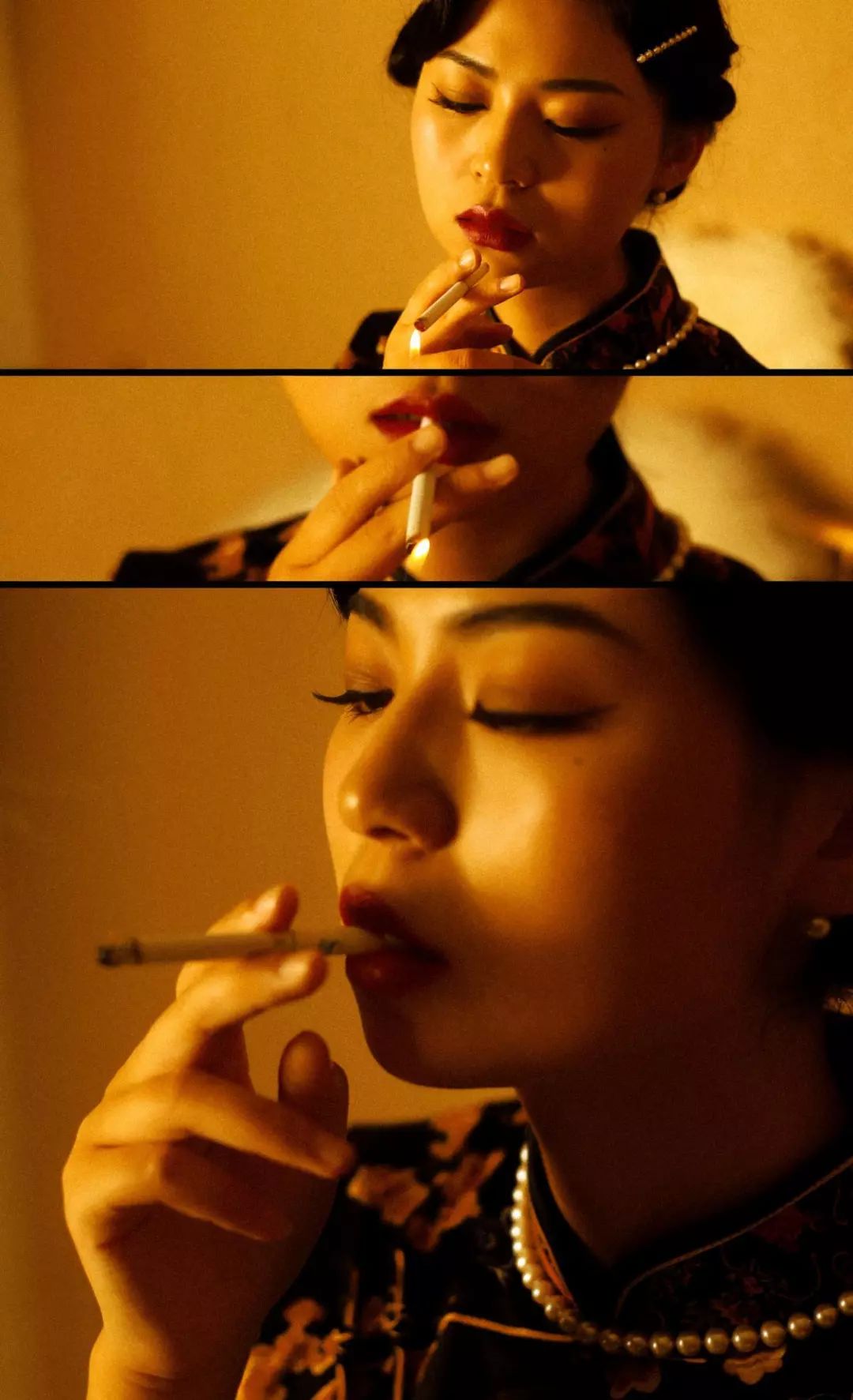 港真,点烟这套是我最喜欢的(摆拍的哦,木有真抽,魏魏八会抽烟)!