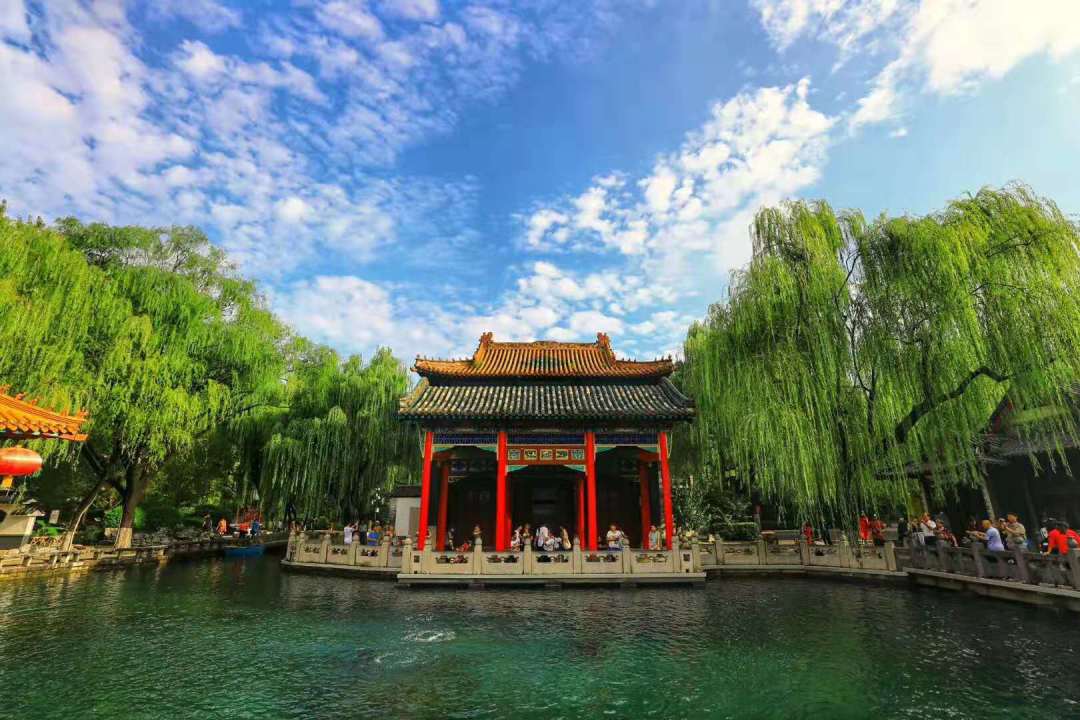 28.54米!今天的趵突泉有一种气势磅礴,叫做趵突腾空_仙境